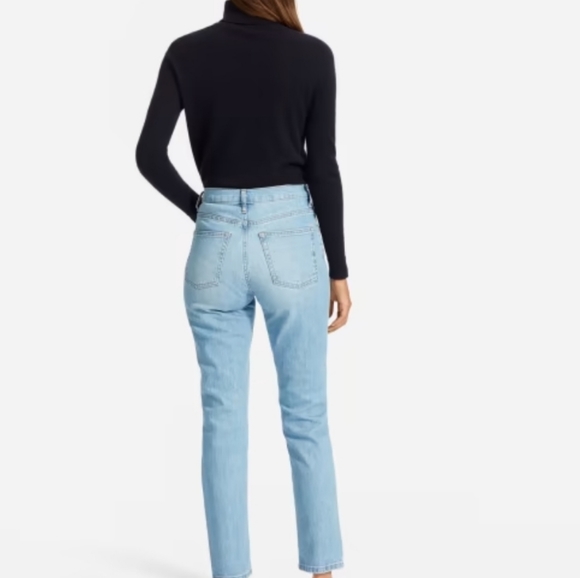 Everlane's The Japanese Denim Cheeky Jean Sz 23 Regular - Picture 3 of 9